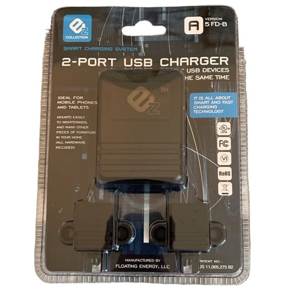 NWT eZ Collection 2-Port USB Charger Mount a 5 FD-B - Picture 1 of 2